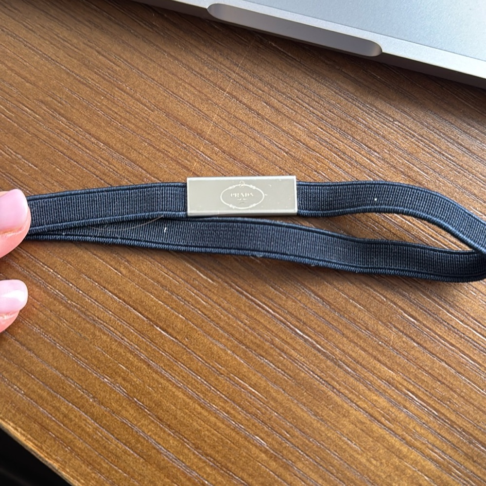 Authentic Prada Elastic Tie